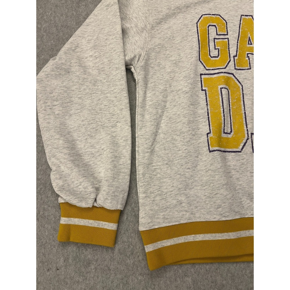 ee:some Sweater Women's Medium Gray Game Day Varsity Sweatshirt Pullover NWT - Picture 8 of 16